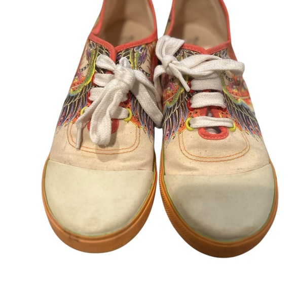 VTG Ed Hardy rubber toe Sneakers size women’s 8 y2k - Picture 2 of 7